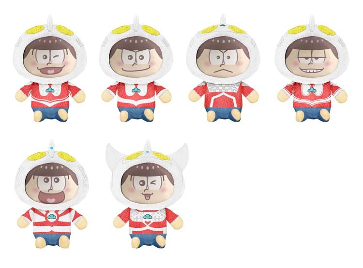 一番くじONLINEにて購入できる「ウル松さん おてだまぬい＆きぐるみんセット」。