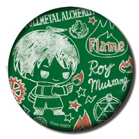 マット缶バッジのロイ。