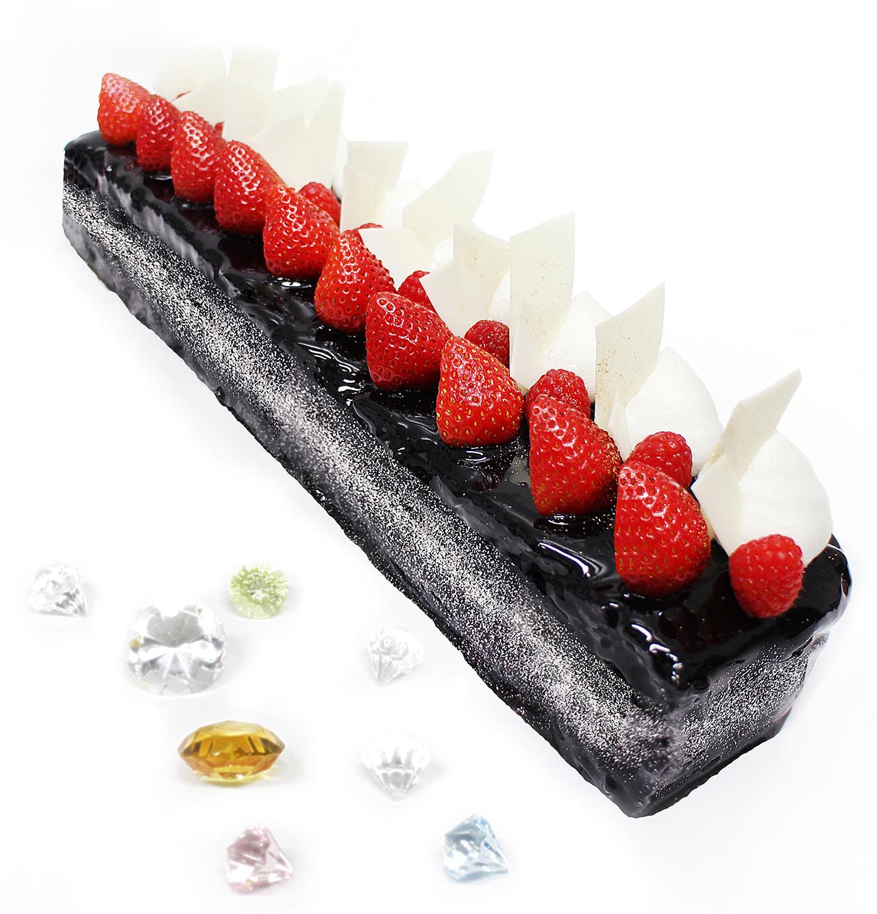 「ショコラディアマンテ-フルーツのガトーショコラ-」