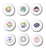 9個入りのプリントマシュマロ。