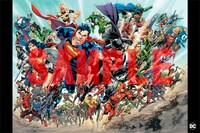 イヴァン・レイスによる「DCキャラクターズ スペシャルWポスター」。