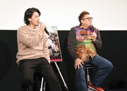 トークショーの様子。