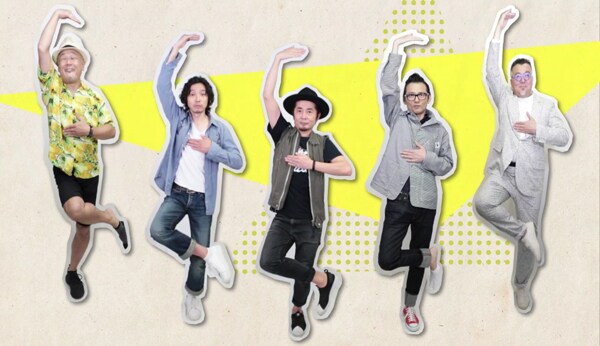 「レッツゴー！ムッツゴー！～6色の虹～」のミュージックビデオより。