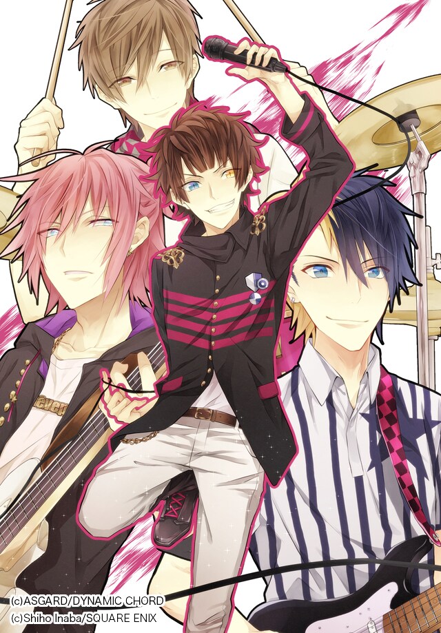 「DYNAMIC CHORD」イラスト (c)ASGARD/DYNAMIC CHORD(c)Shiho Inaba/SQUARE ENIX