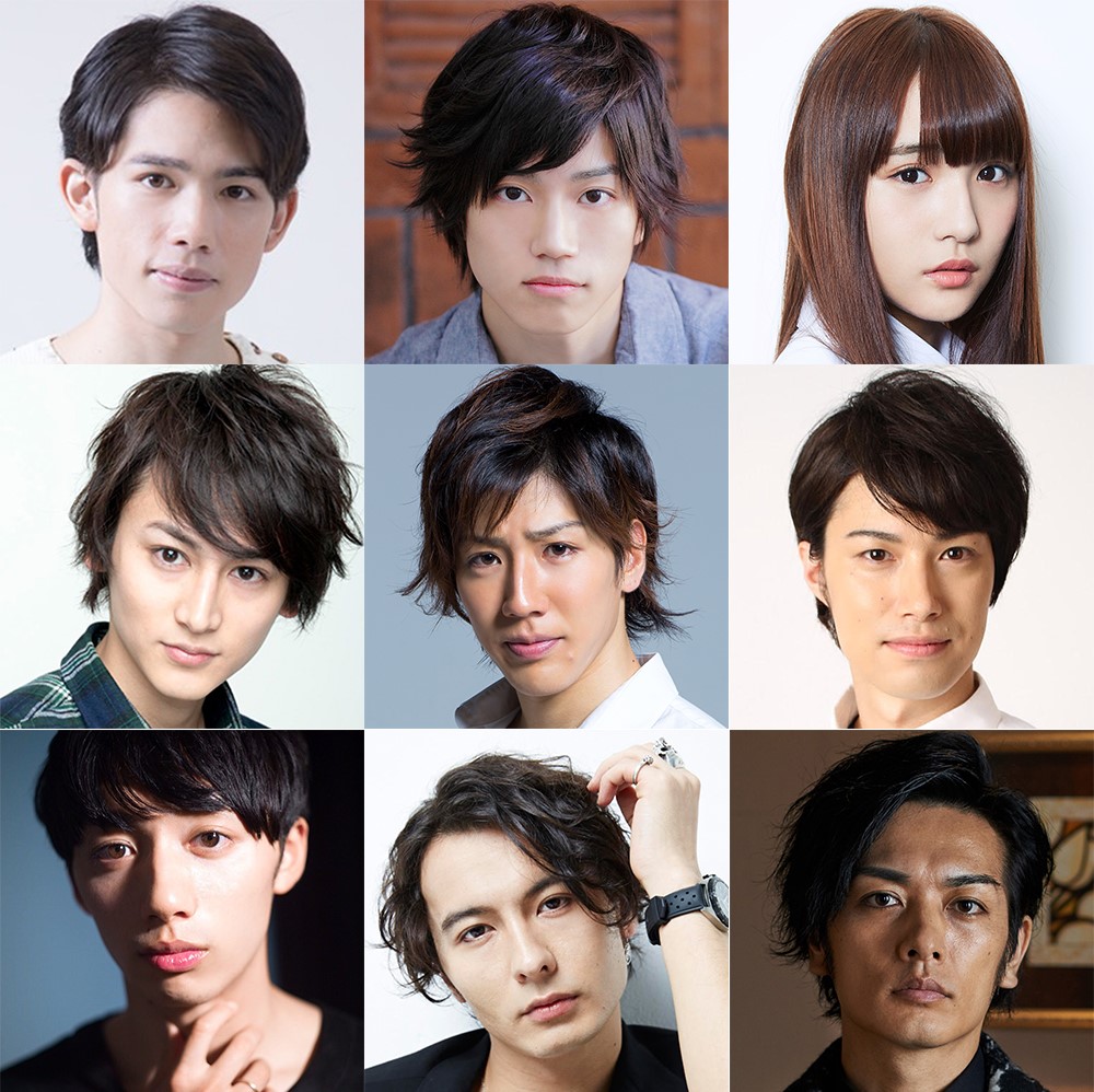 上段左から百名ヒロキ、高橋健介、浅川梨奈。中段左から佐藤永典、村瀬文宣、影山達也。下段左から大原海輝、藤田玲、久保田悠来。