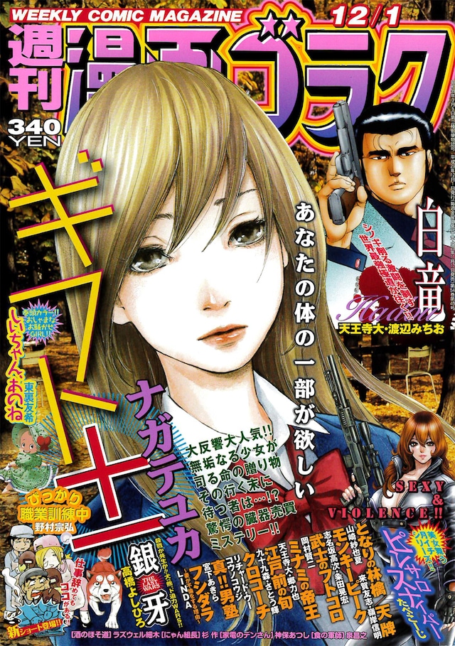 週刊漫画ゴラク12月1日号