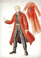 西原梨恵による衣装デザイン画。