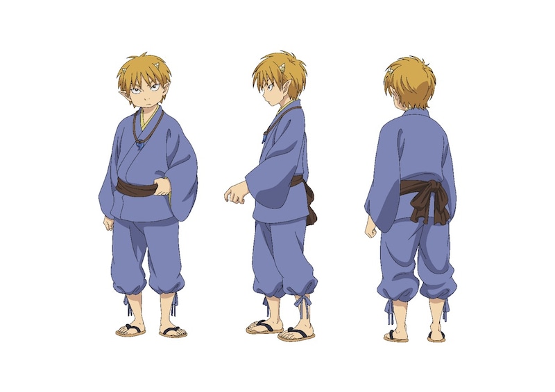 烏頭のキャラクタービジュアル。