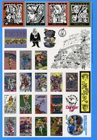 「ジョジョリオン」のステッカー。