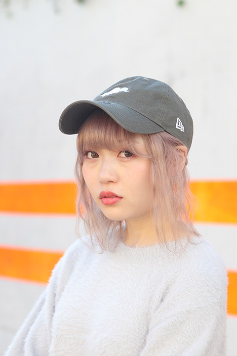NEW ERAキャップ（早乙女乱馬モデル）の着用イメージ。