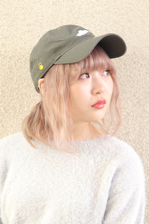 NEW ERAキャップ（早乙女乱馬モデル）の着用イメージ。