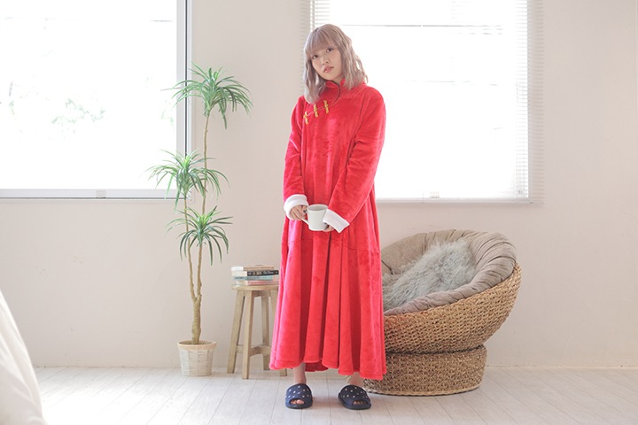 ルームウェア（早乙女乱馬モデル)の着用イメージ。