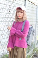 バックパック（シャンプーモデル）の使用イメージ。