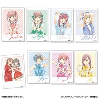 「ChamJam 衣装キーホルダー＆チェキ風缶バッジセット」チェキ風缶バッジのイメージ。