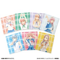 「ChamJam CDジャケット風イラストカード」メンバーソロデザイン7枚のイメージ。