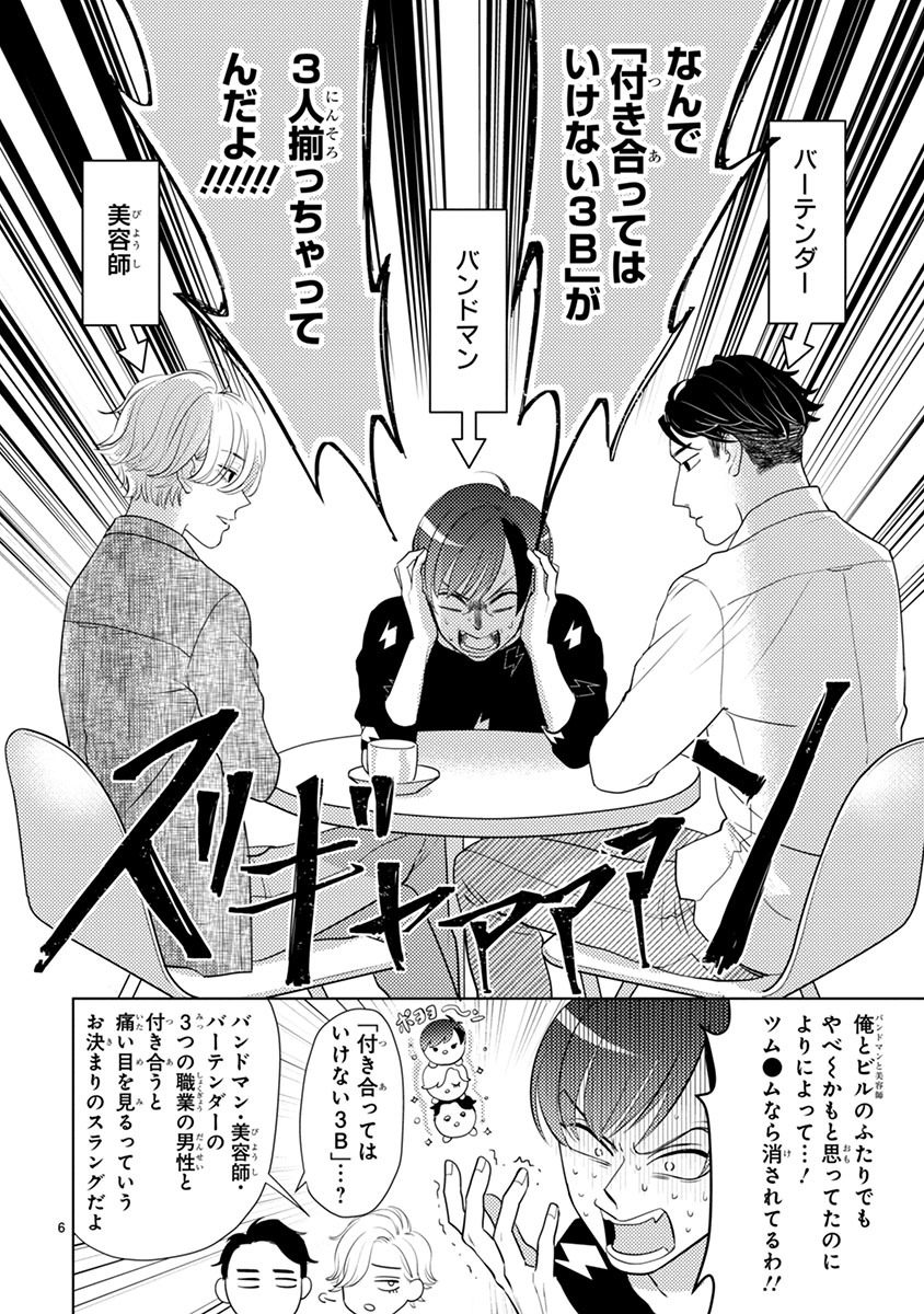 「絶対に付き合ってはいけない3B男子」より。