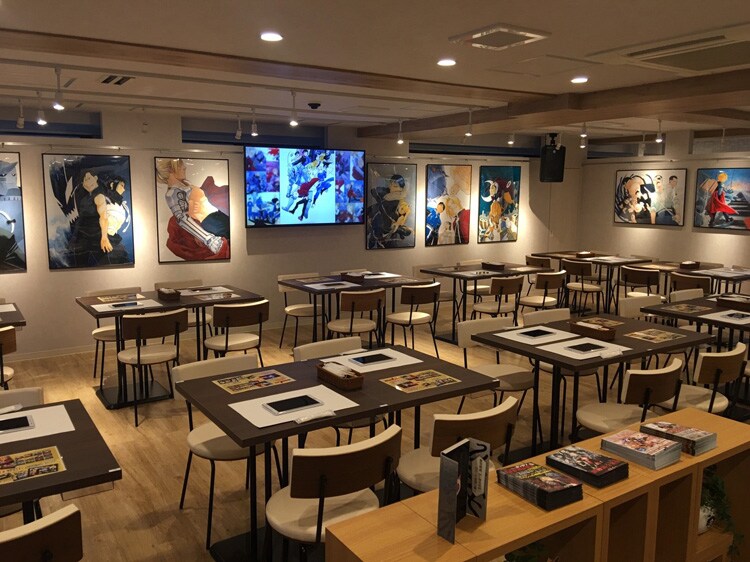 鋼の錬金術師 カフェ キャンバスボード エド アル ロイ 鋼の錬金術師 カフェ キャンバスボード エド アル ロイ