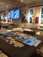 「鋼の錬金術師」コラボレーションカフェの様子。