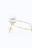 十四松モデルのピアス。