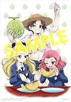 「戦車道ノススメ」2巻のメロンブックス特典。