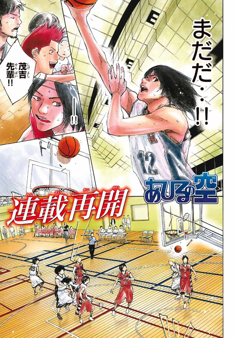 「あひるの空」より。