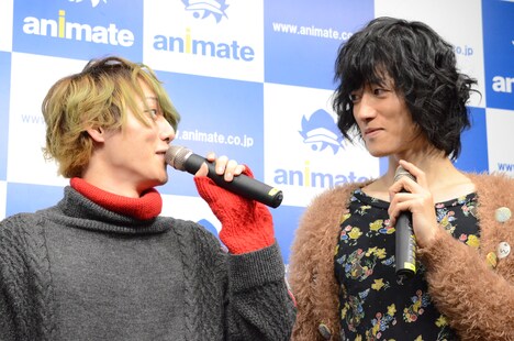 左から櫻井圭登、末原拓馬。