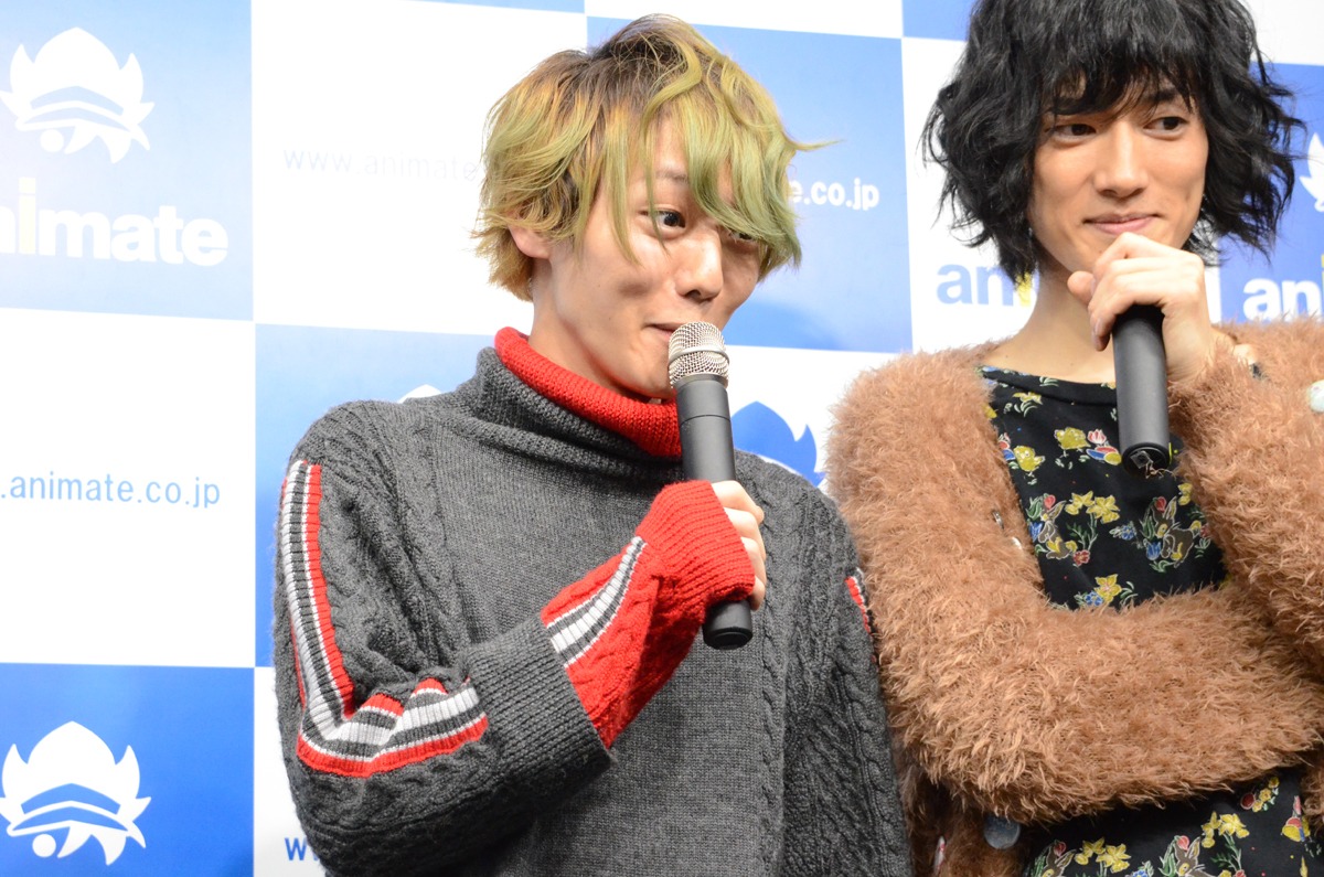 左から櫻井圭登、末原拓馬。