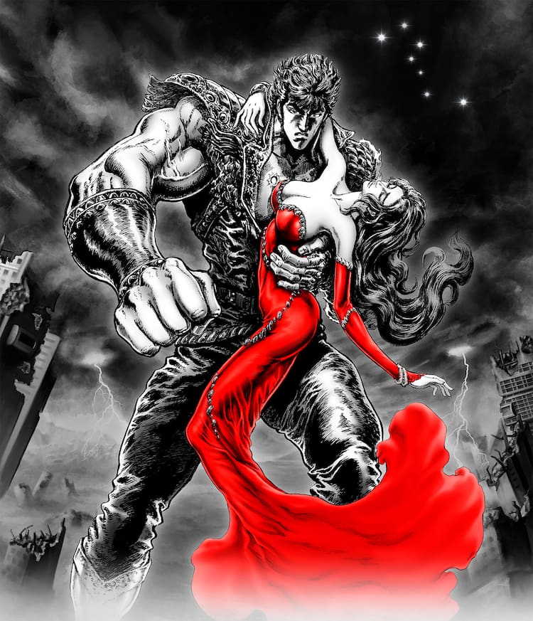 北斗が如く パッケージは原哲夫描き下ろしのケンシロウ ユリア コミックナタリー