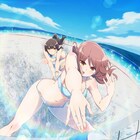 ビーチバレーアニメ「はるかなレシーブ」ビジュアル公開、アニメ制作はC2C
