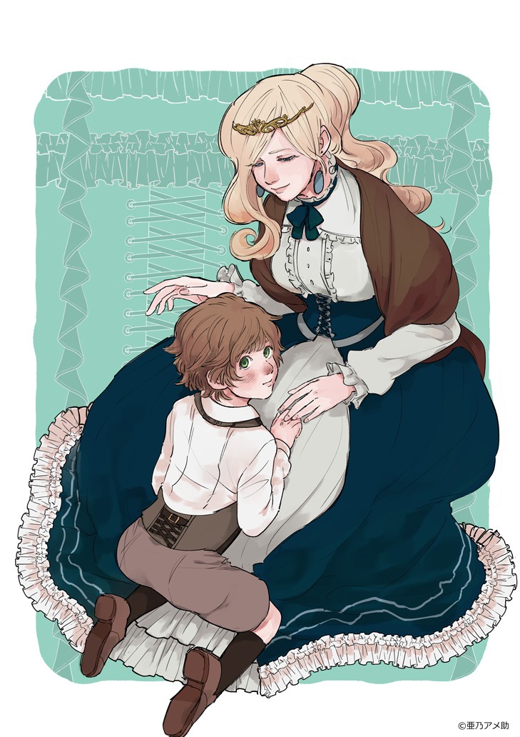 「とあるお姫さまの話」告知イラスト