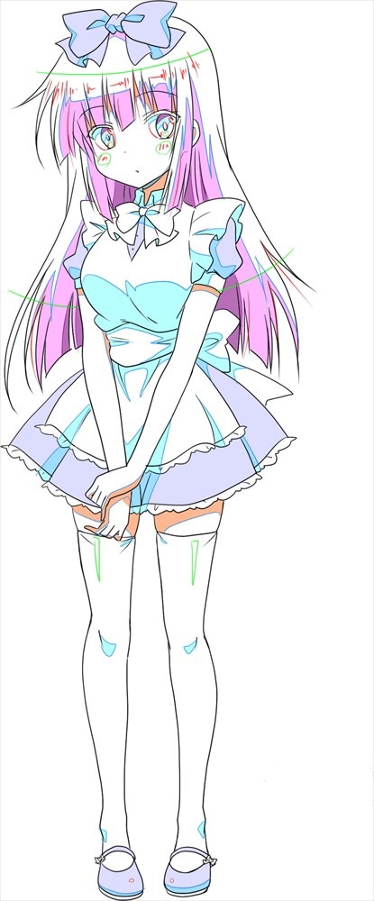 あいりの設定画。(c)梱枝りこ・KADOKAWA／シスコン製作委員会