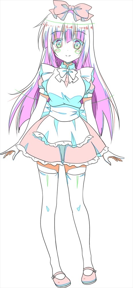 りせの設定画。(c)梱枝りこ・KADOKAWA／シスコン製作委員会