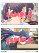 付録のアニメ「ひなこのーと」両面クリアファイル第4弾。