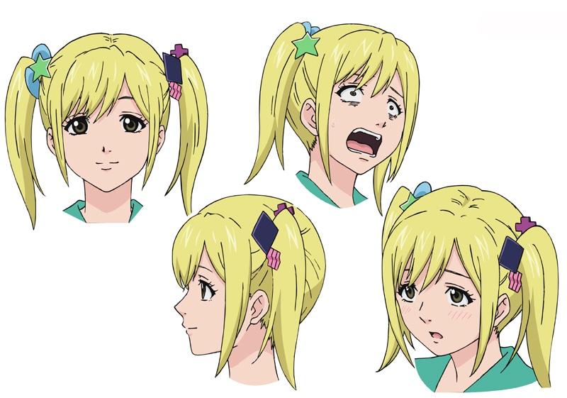 梨歩田依舞の設定画。