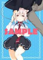 メロンブックス店舗購入特典の「くだみみの猫」B5特製イラストペーパーペンシルボード。