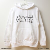 「CITYの住人パーカー」（ホワイト）