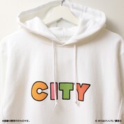 「CITY ロゴパーカー」(ホワイト)