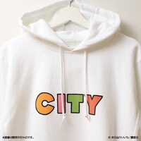 「CITY ロゴパーカー」（ホワイト）