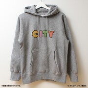 「CITY ロゴパーカー」(グレー)
