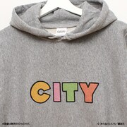 「CITY ロゴパーカー」(グレー)