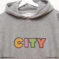 「CITY ロゴパーカー」（グレー）