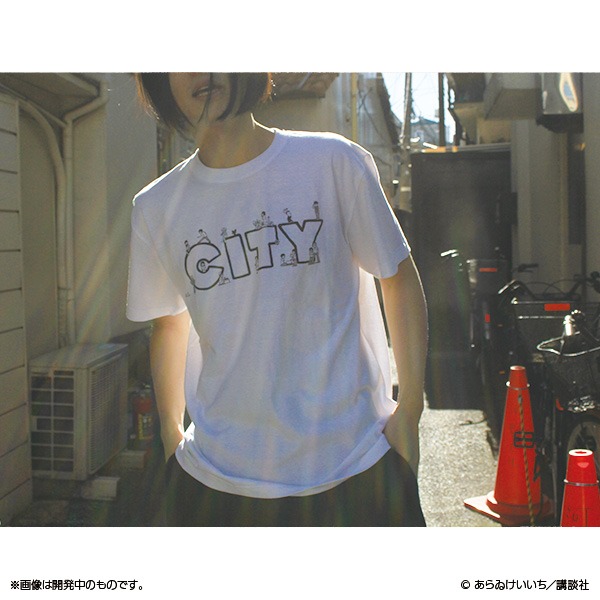 Tシャツの着用例。