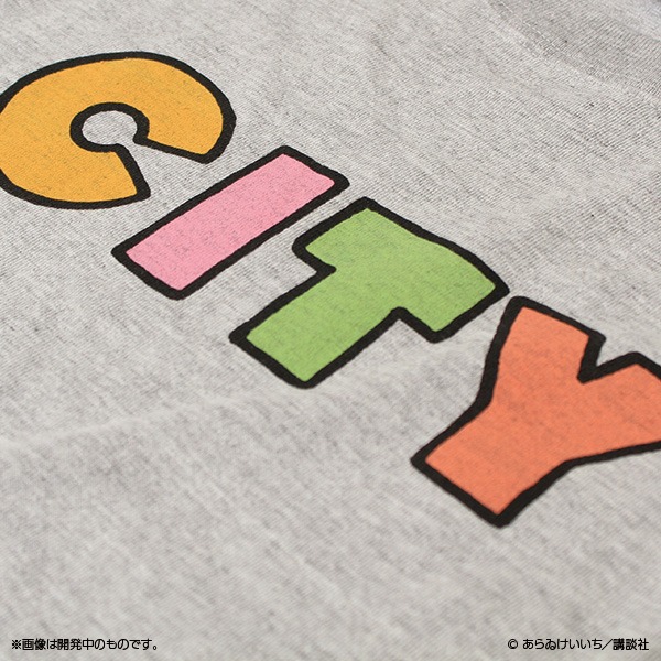 「CITY ロゴTシャツ」（グレー）