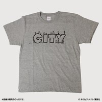 「CITYの住人Tシャツ（」グレー）
