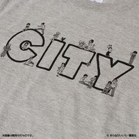 「CITYの住人Tシャツ（」グレー）