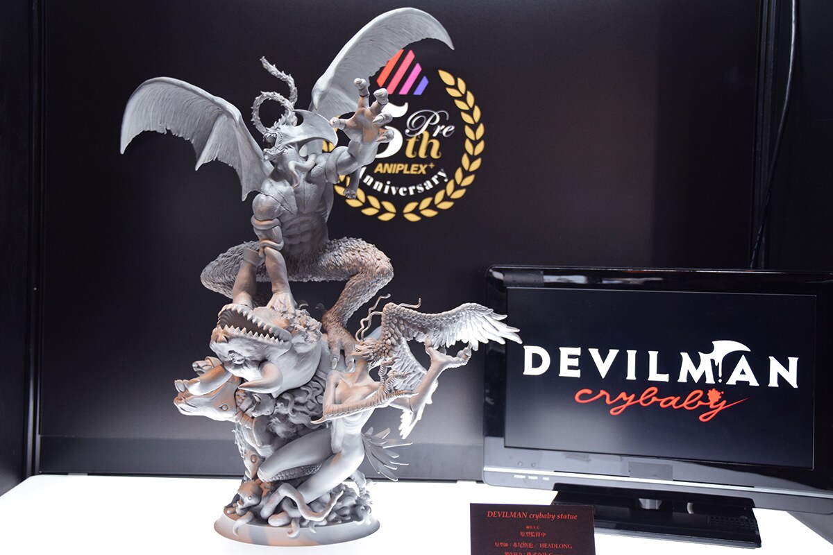 全長700mmの迫力ある「DEVILMAN」フィギュア、原型写真を初公開