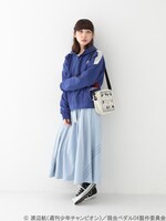 「弱虫ペダル 箱根学園イメージ ブルゾン」着用例