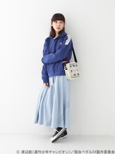 「弱虫ペダル 箱根学園イメージ ブルゾン」着用例