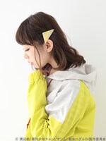 「弱虫ペダル ロゴプリント ヘアクリップ」