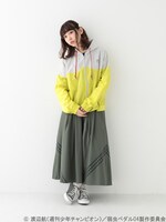 「弱虫ペダル 総北イメージ ブルゾン」着用例